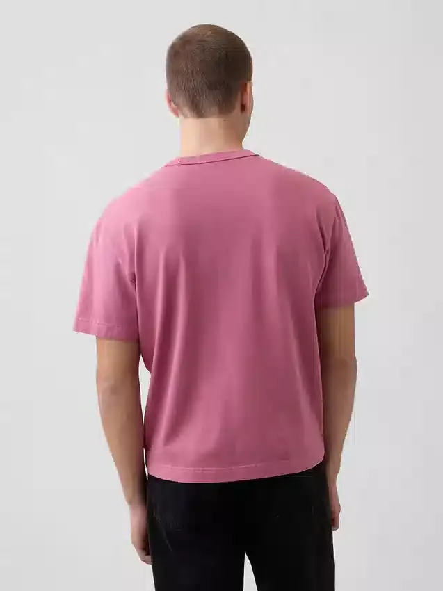 Adult Heavyweight Crop T-Shirt
