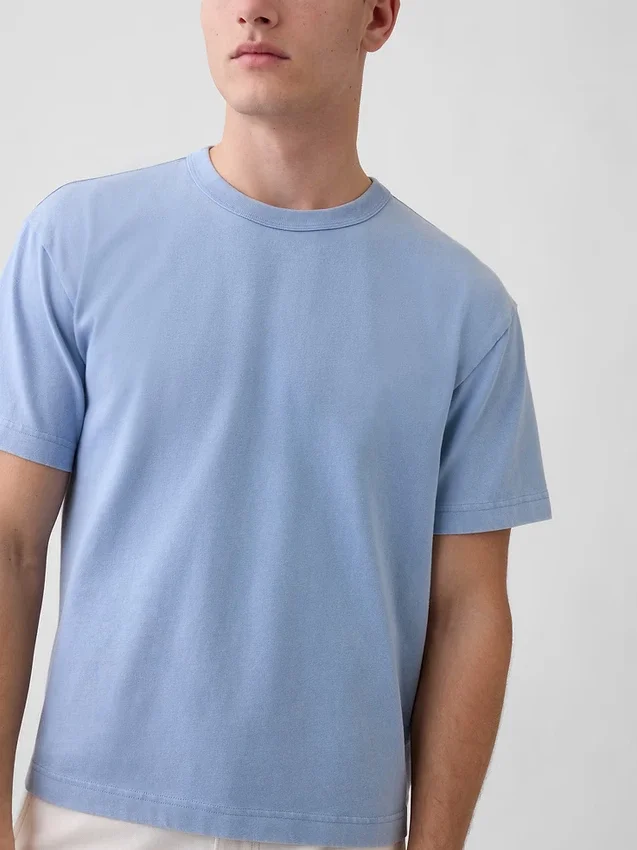Adult Heavyweight Crop T-Shirt
