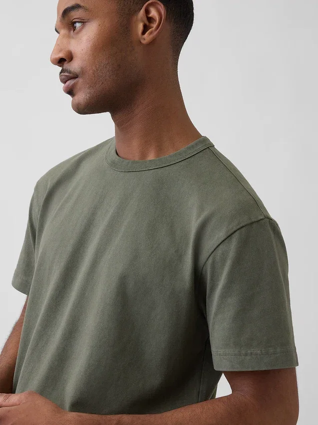Adult Heavyweight Crop T-Shirt