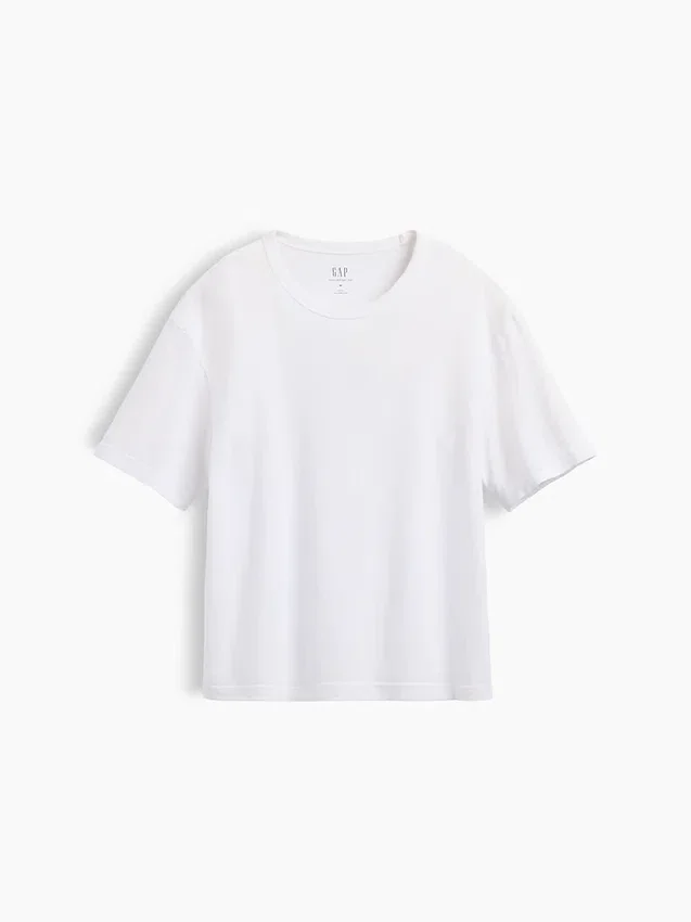 Adult Heavyweight Crop T-Shirt