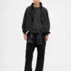 Adult Heavyweight Oversized Crop Zip Hoodie