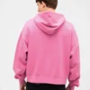 Adult Heavyweight Oversized Crop Zip Hoodie