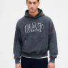 Adult Heavyweight Oversized Logo Hoodie