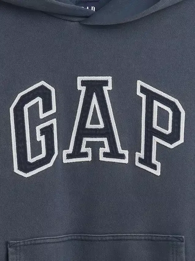 Adult Heavyweight Oversized Logo Hoodie