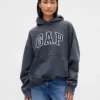 Adult Heavyweight Oversized Logo Hoodie