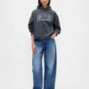 Adult Heavyweight Oversized Logo Hoodie