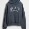 Adult Heavyweight Oversized Logo Hoodie