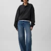 Adult Heavyweight Oversized Polo Sweatshirt