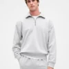 Adult Heavyweight Oversized Quarter-Zip Pullover