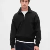 Adult Heavyweight Oversized Quarter-Zip Pullover