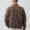Adult Heavyweight Oversized Quarter-Zip Pullover