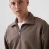 Adult Heavyweight Oversized Quarter-Zip Pullover