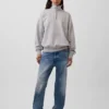 Adult Heavyweight Oversized Quarter-Zip Pullover