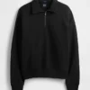 Adult Heavyweight Oversized Quarter-Zip Pullover