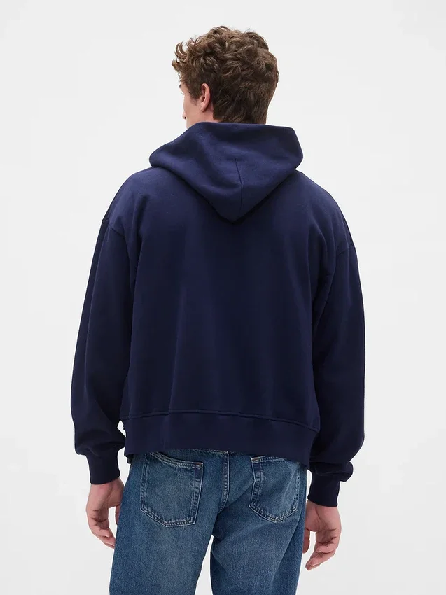 Adult Heavyweight Oversized Zip Hoodie