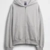 Adult Heavyweight Oversized Zip Hoodie