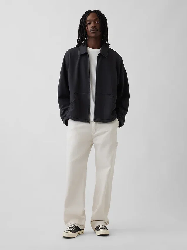 Adult Heavyweight Oversized Zip Jacket