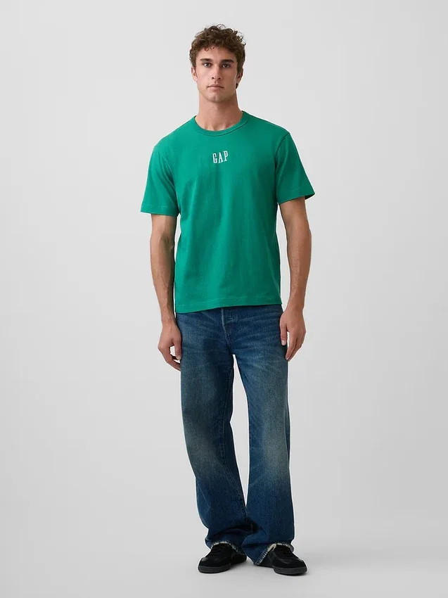 Adult Heavyweight Relaxed Logo T-Shirt