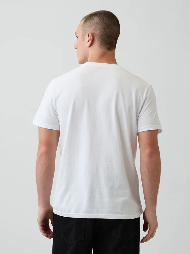 Adult Organic Cotton Pocket T-Shirt