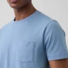 Adult Organic Cotton Pocket T-Shirt