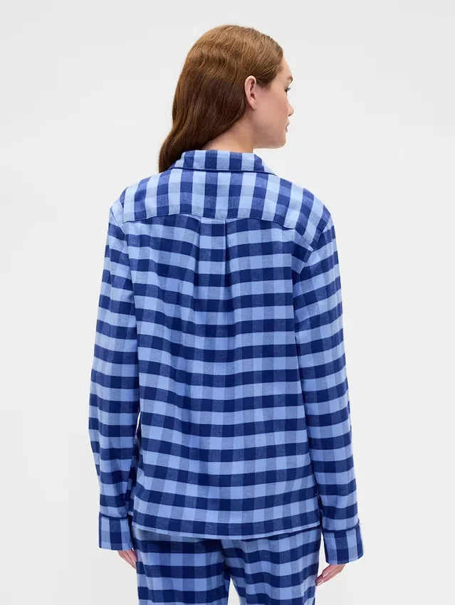 Adult Softest Flannel Pj Shirt