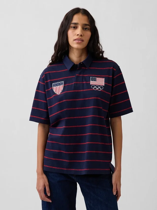 Adult Team Usa Polo Shirt