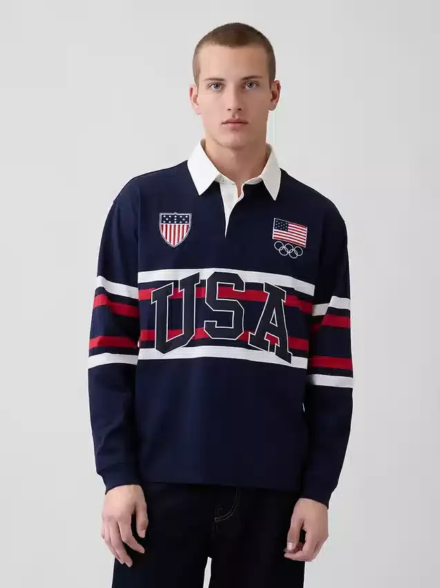 Adult Team Usa Rugby Shirt