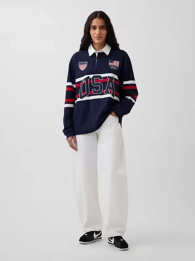 Adult Team Usa Rugby Shirt