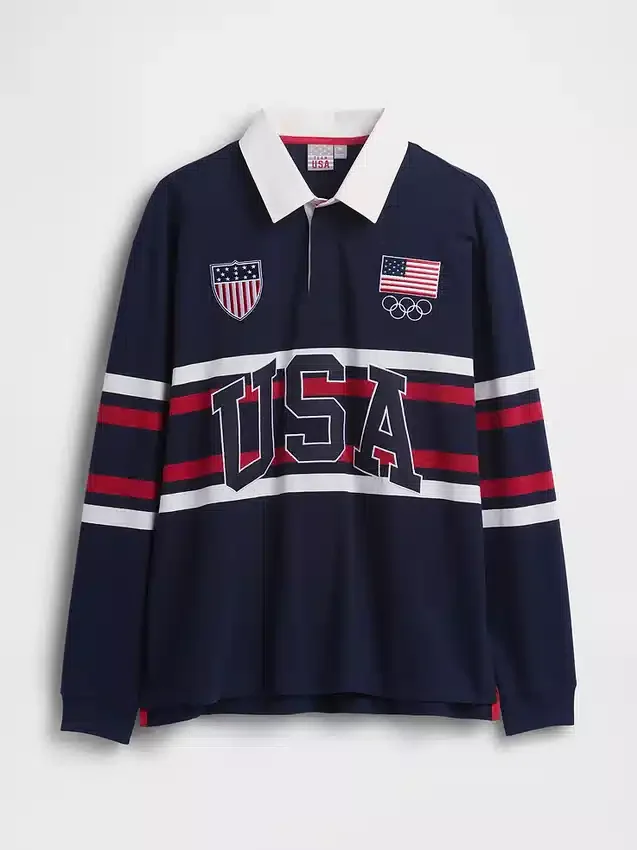 Adult Team Usa Rugby Shirt