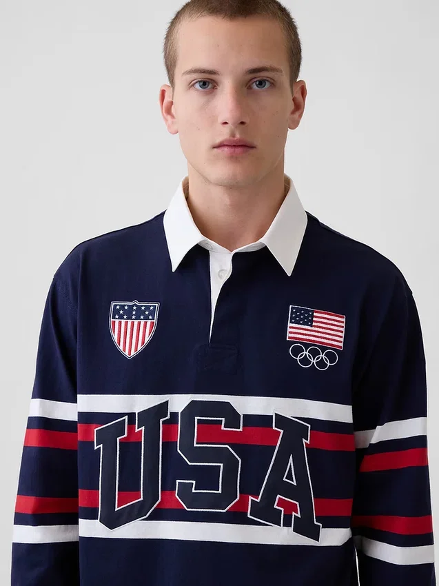 Adult Team Usa Rugby Shirt