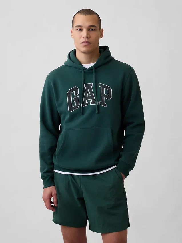 Adult Vintagesoft Arch Logo Hoodie