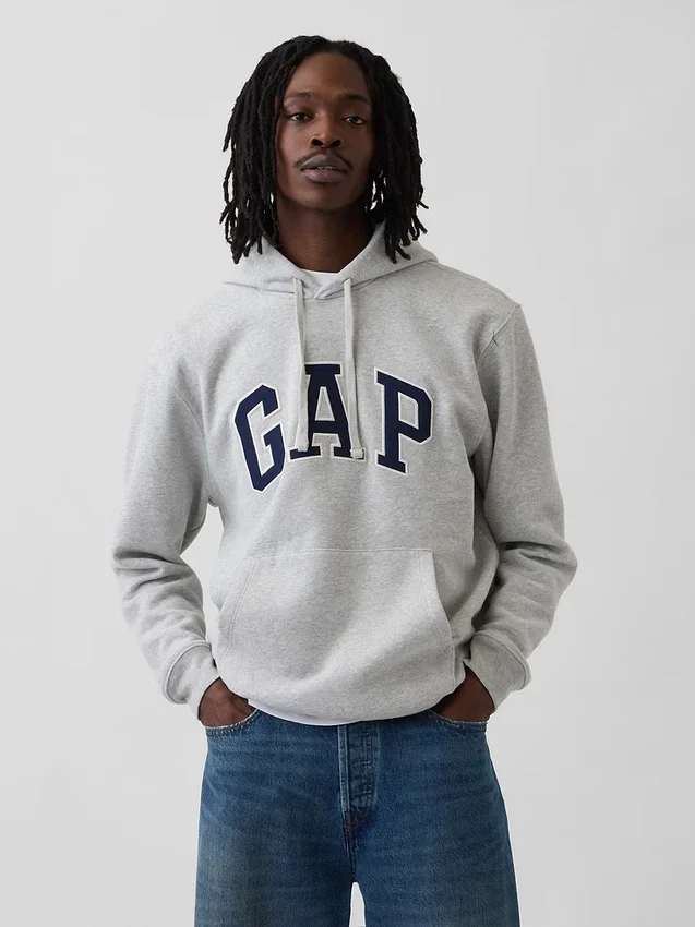 Adult Vintagesoft Arch Logo Hoodie
