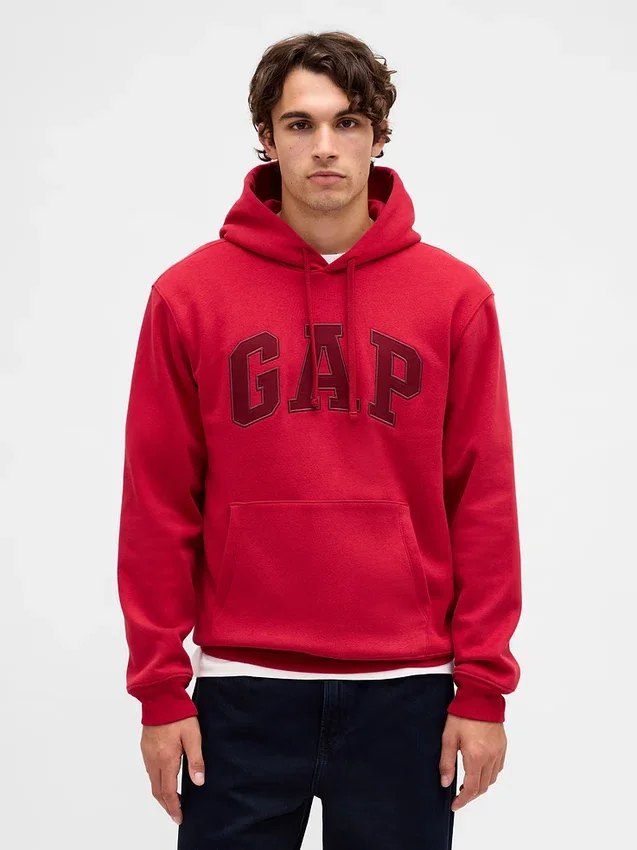 Adult Vintagesoft Arch Logo Hoodie