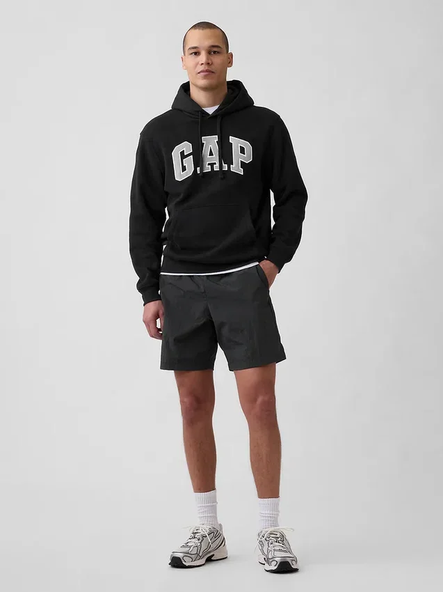 Adult Vintagesoft Arch Logo Hoodie