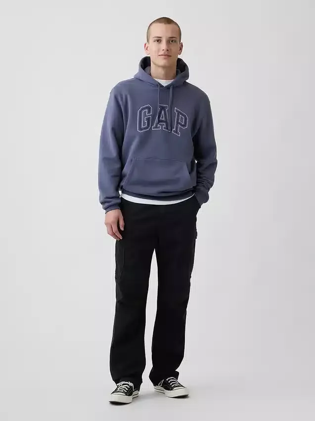 Adult Vintagesoft Arch Logo Hoodie