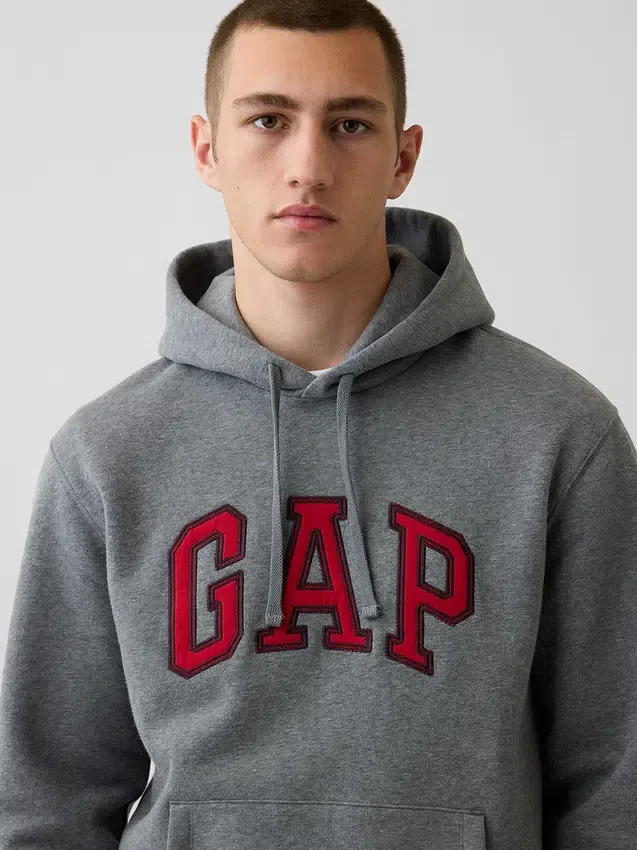 Adult Vintagesoft Arch Logo Hoodie