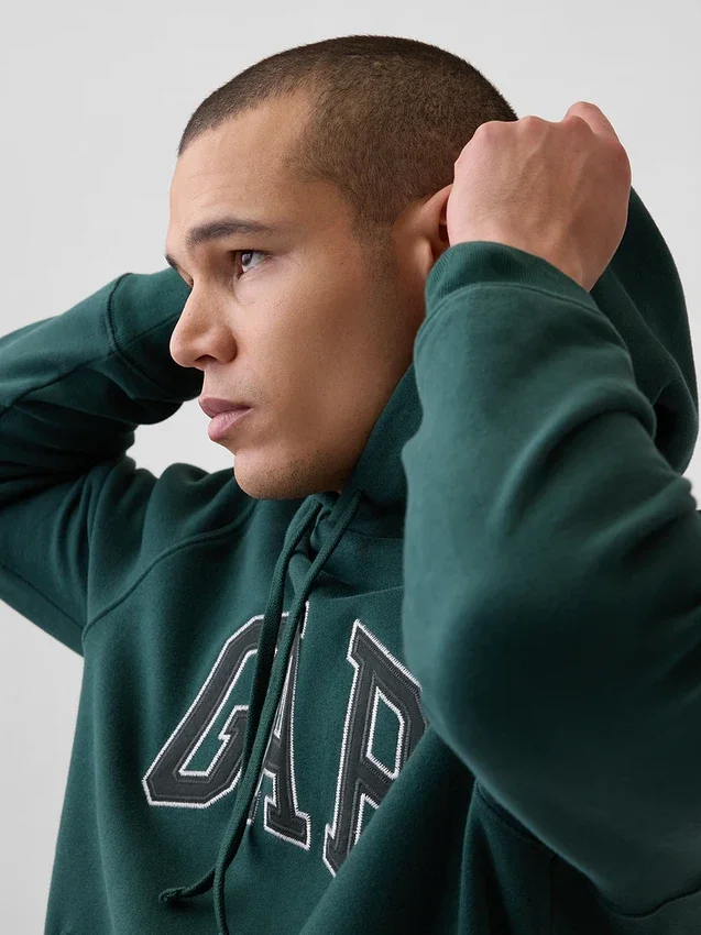 Adult Vintagesoft Arch Logo Hoodie
