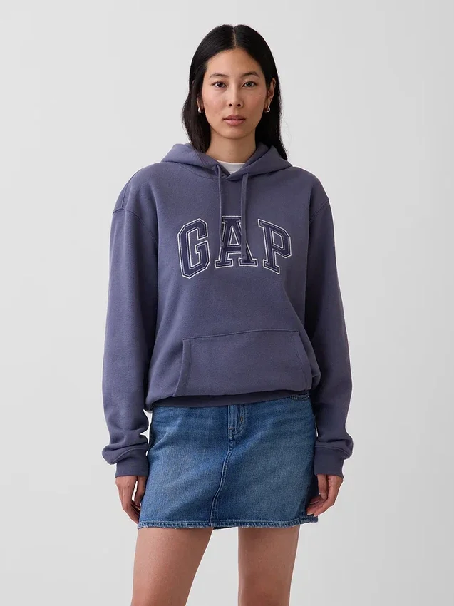 Adult Vintagesoft Arch Logo Hoodie