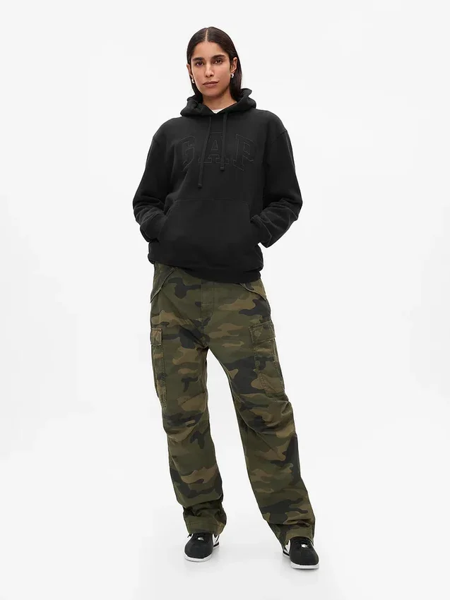Adult Vintagesoft Arch Logo Hoodie