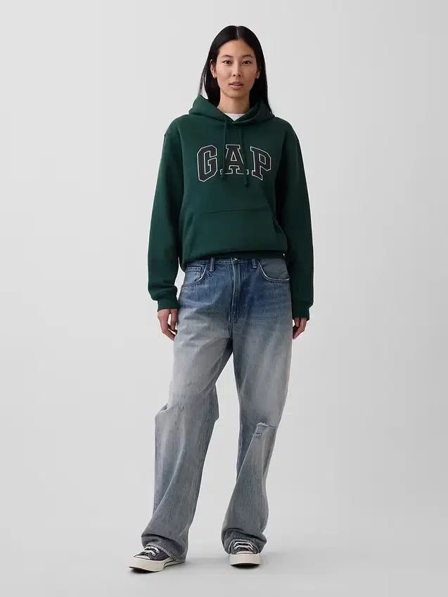 Adult Vintagesoft Arch Logo Hoodie