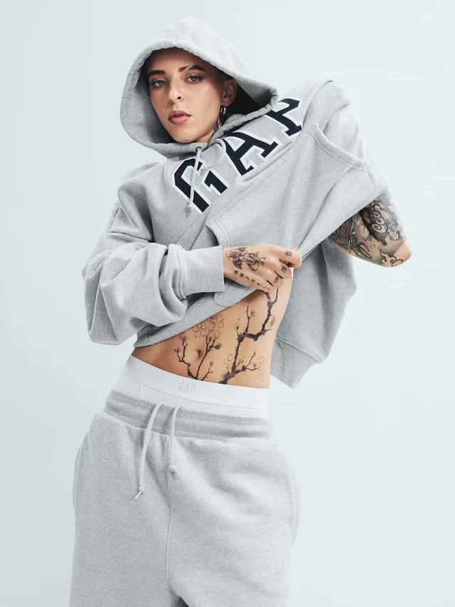 Adult Vintagesoft Arch Logo Hoodie