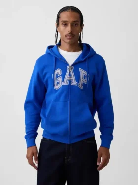 Adult Vintagesoft Arch Logo Zip Hoodie