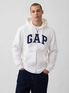 Adult Vintagesoft Arch Logo Zip Hoodie