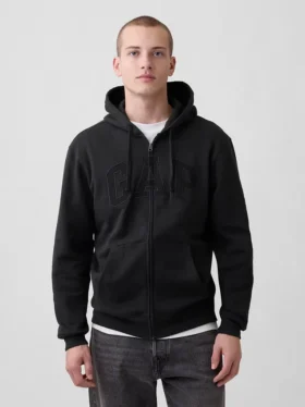 Adult Vintagesoft Arch Logo Zip Hoodie