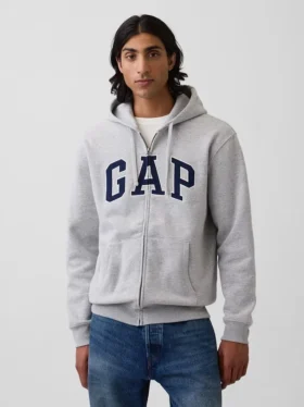 Adult Vintagesoft Arch Logo Zip Hoodie