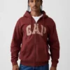 Adult Vintagesoft Arch Logo Zip Hoodie