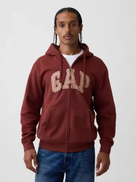 Adult Vintagesoft Arch Logo Zip Hoodie