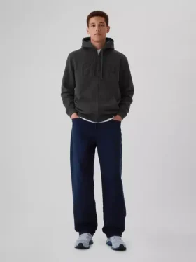 Adult Vintagesoft Arch Logo Zip Hoodie