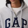 Adult Vintagesoft Arch Logo Zip Hoodie