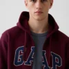 Adult Vintagesoft Arch Logo Zip Hoodie
